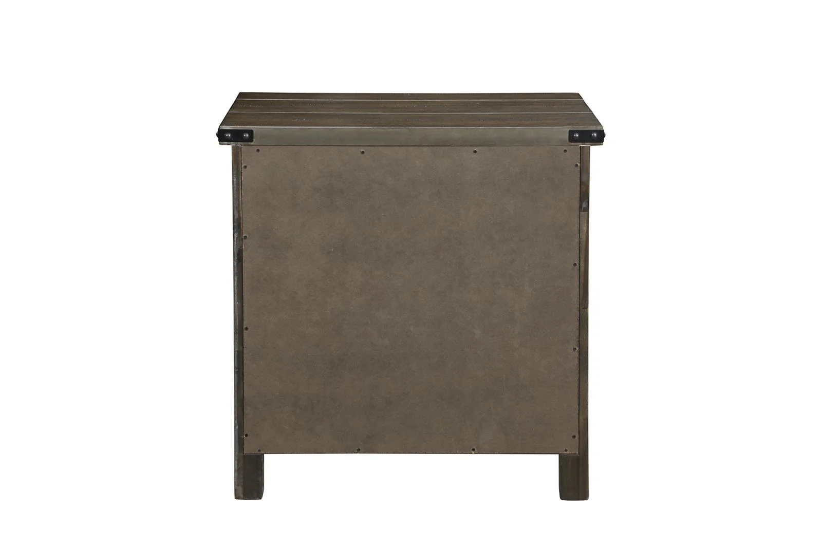 New Classic Furniture Galleon Nightstand in Weathered Walnut - Image 4