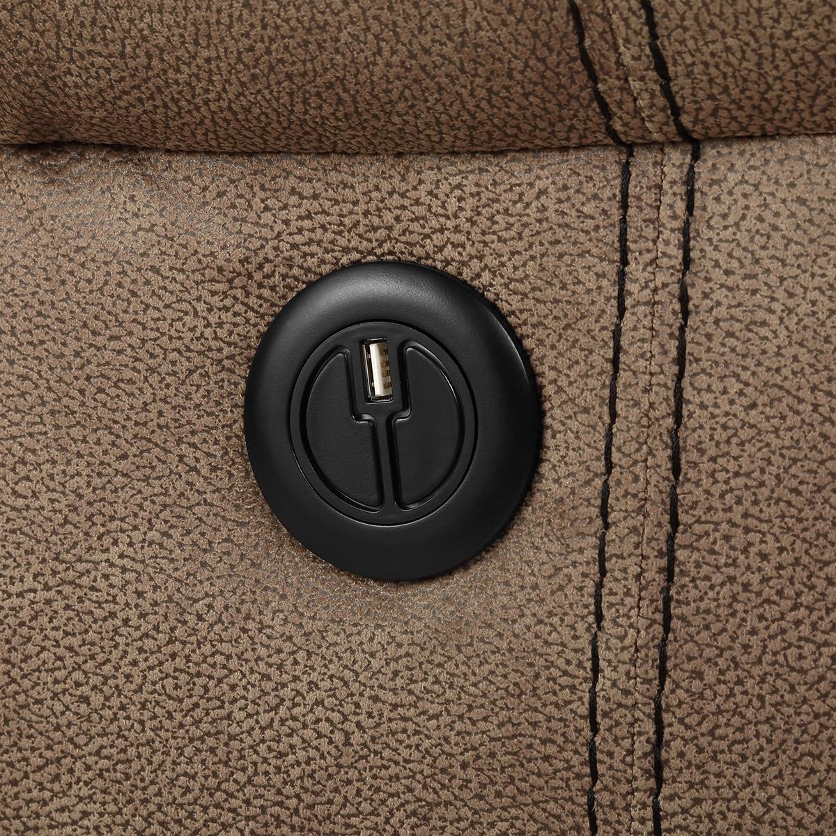 New Classic Furniture Harley Glider Recliner in Light Brown - Image 5