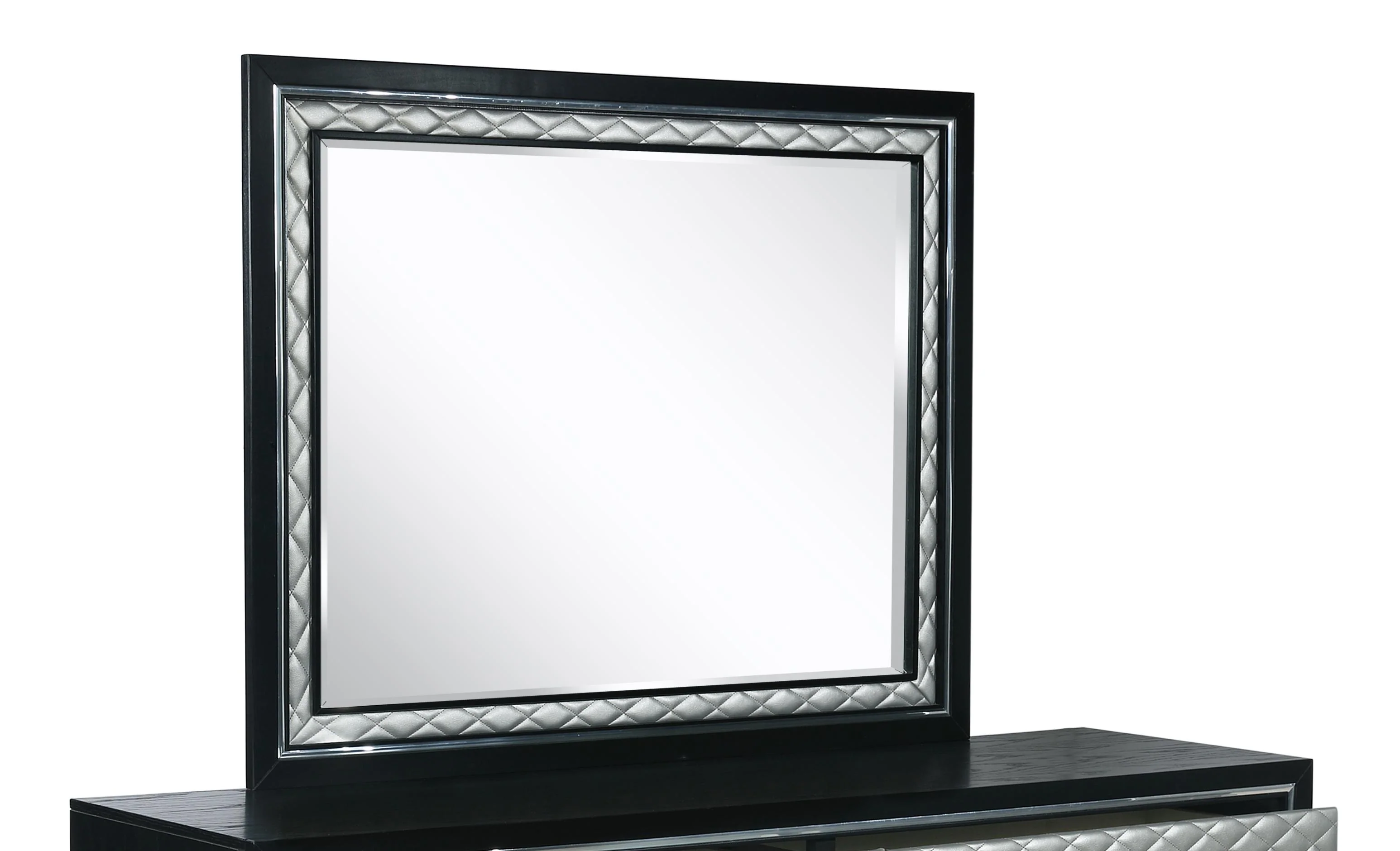 New Classic Furniture Luxor Mirror in Black/Silver - Image 3