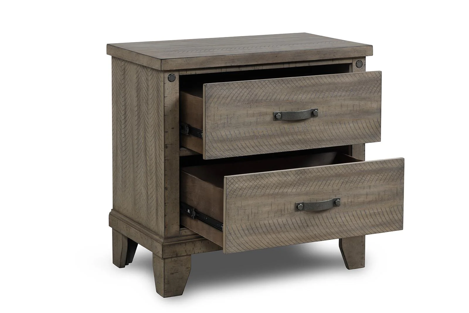 New Classic Furniture Marwick 2 Drawer Nightstand in Sand - Image 3