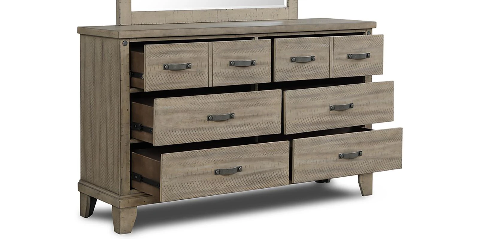 New Classic Furniture Marwick 8 Drawer Dresser in Sand - Image 3