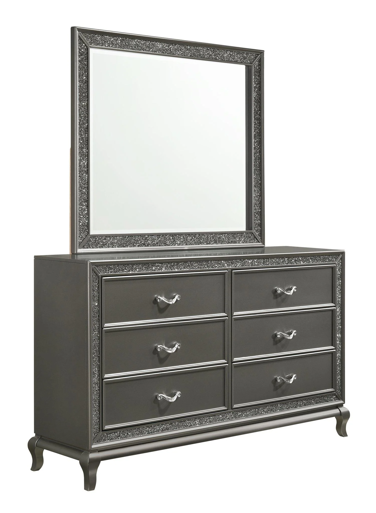 New Classic Furniture Park Imperial Mirror in Pewter - Image 2