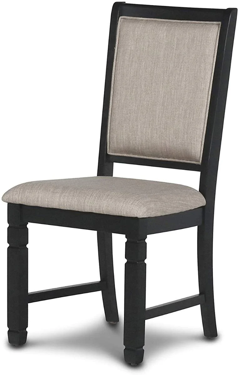 New Classic Furniture Prairie Point Side Chair in Black (Set of 2) - Image 2