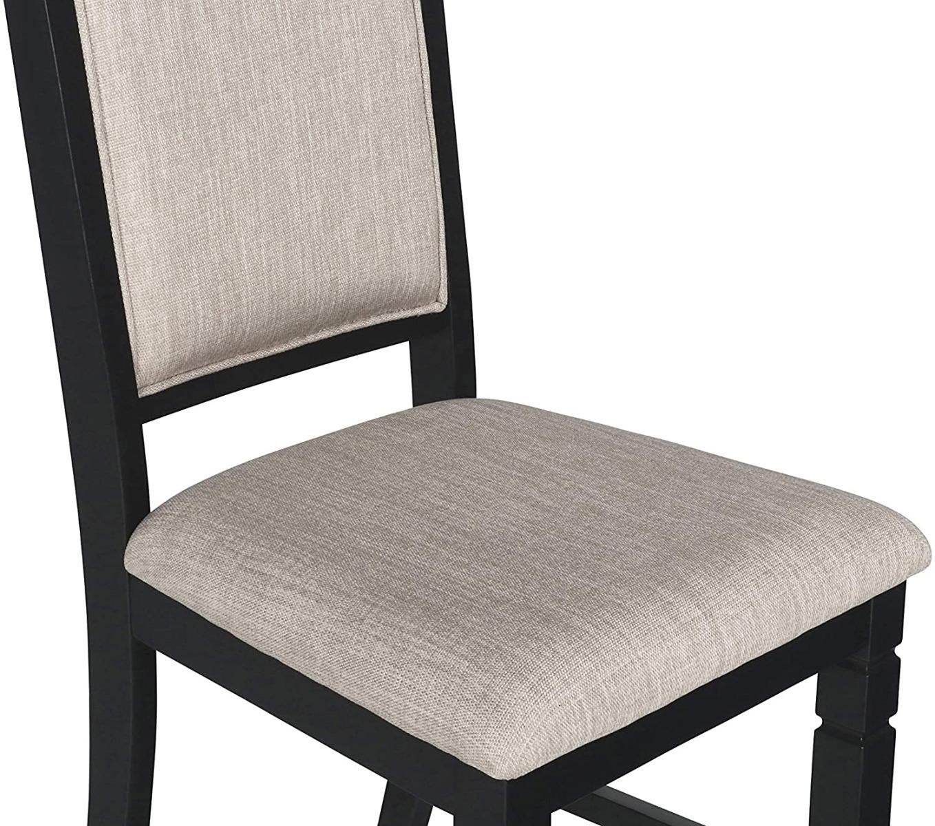 New Classic Furniture Prairie Point Side Chair in Black (Set of 2) - Image 3