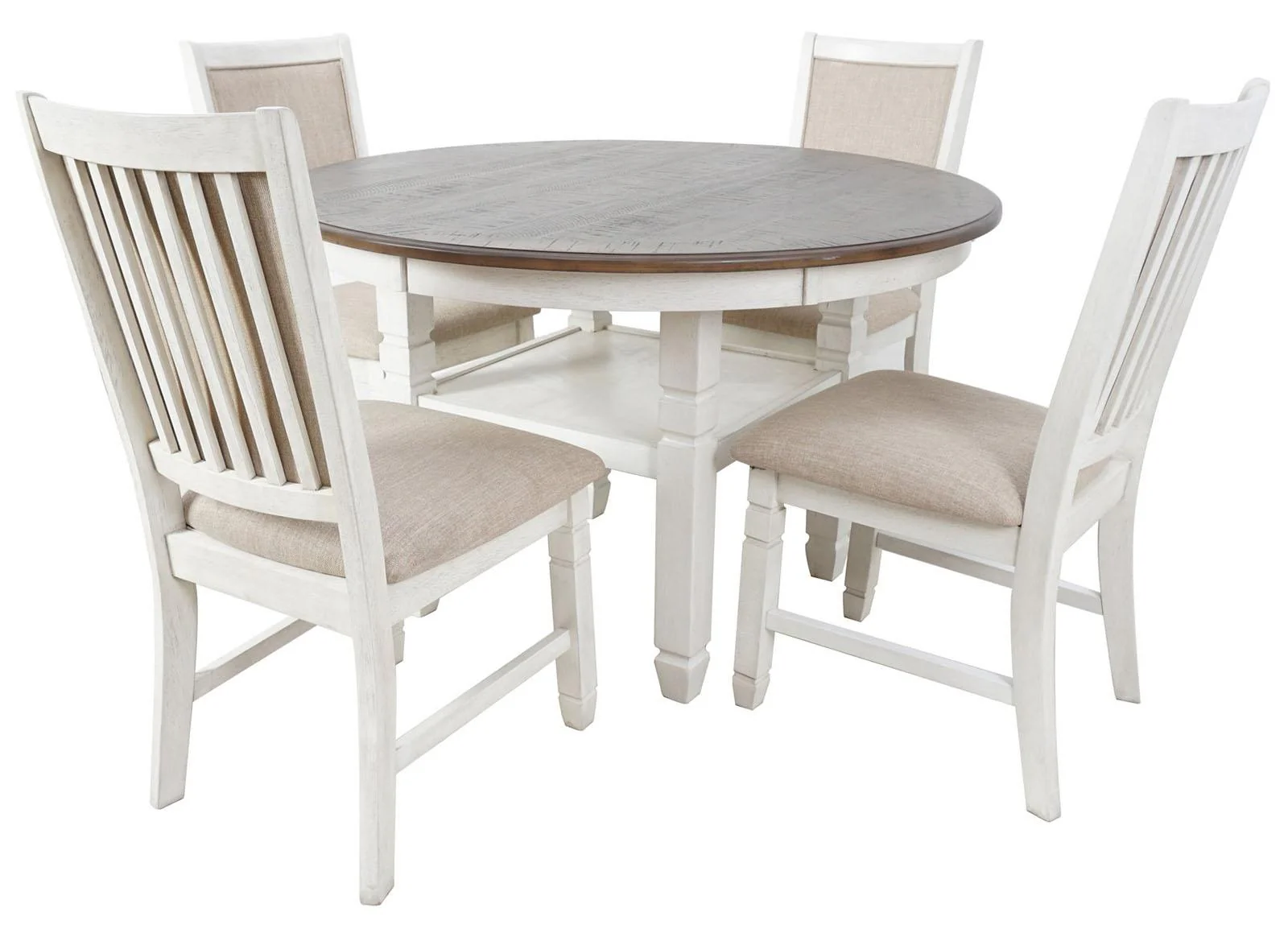 New Classic Furniture Prairie Point Side Chair in White (Set of 2) - Image 2