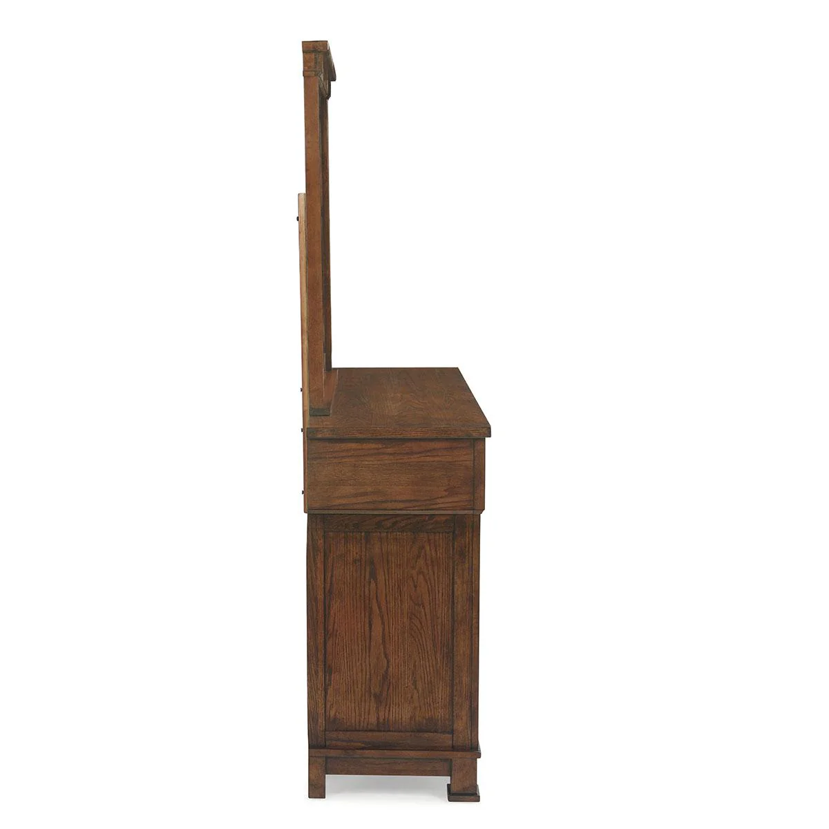 New Classic Furniture Providence Mirror in Dark Oak - Image 3