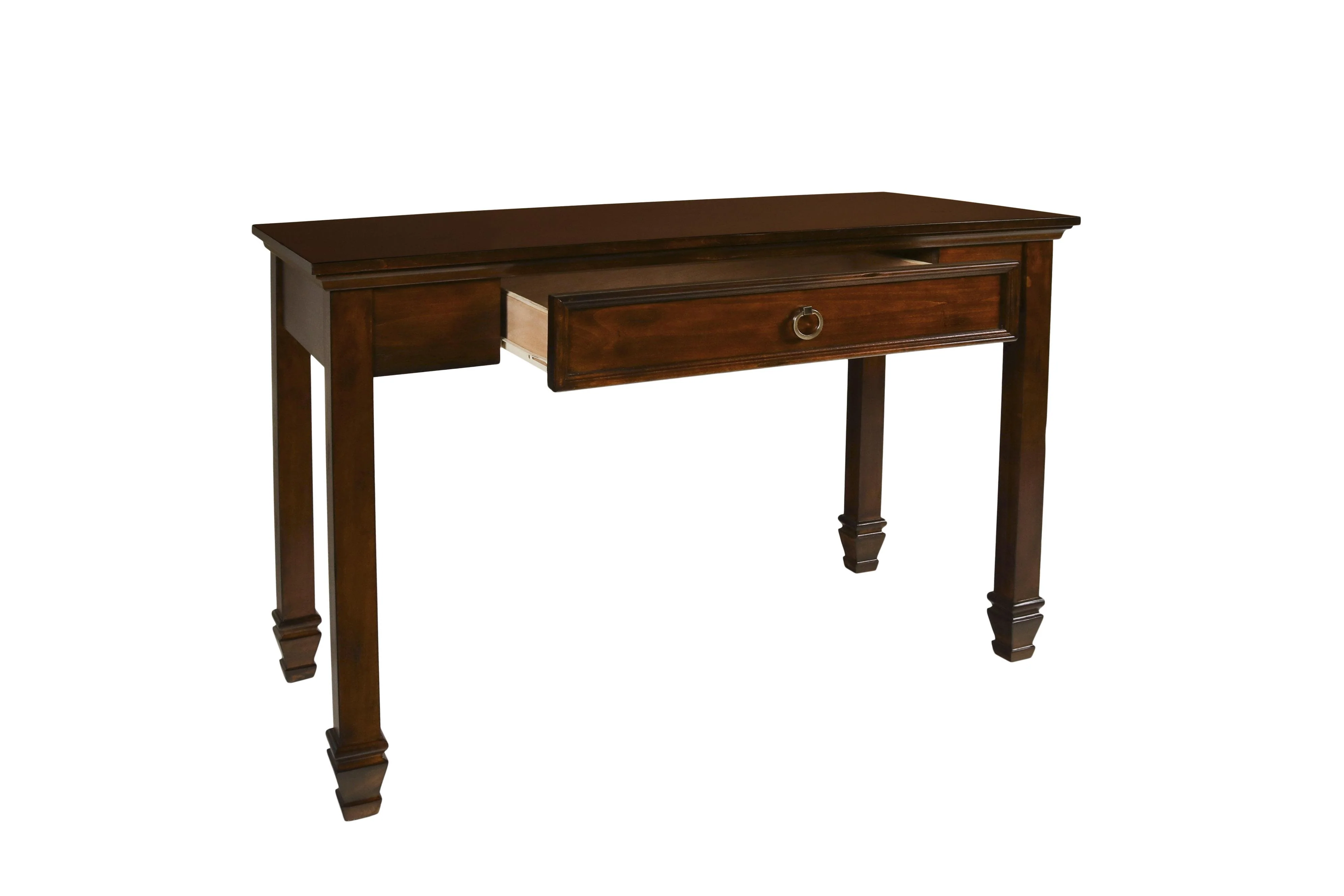 New Classic Furniture Tamarack Desk in Brown Cherry - Image 3