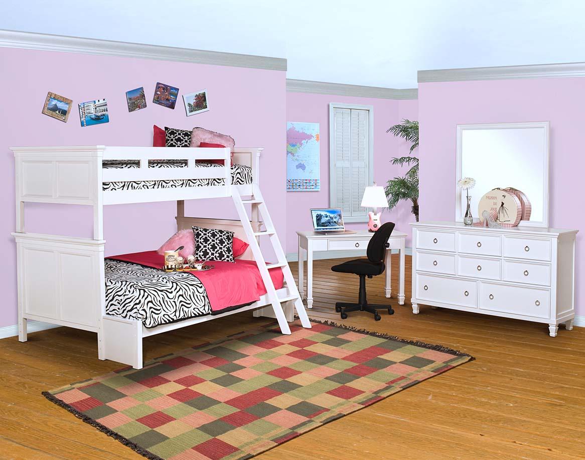 New Classic Furniture Tamarack Desk in White - Image 5