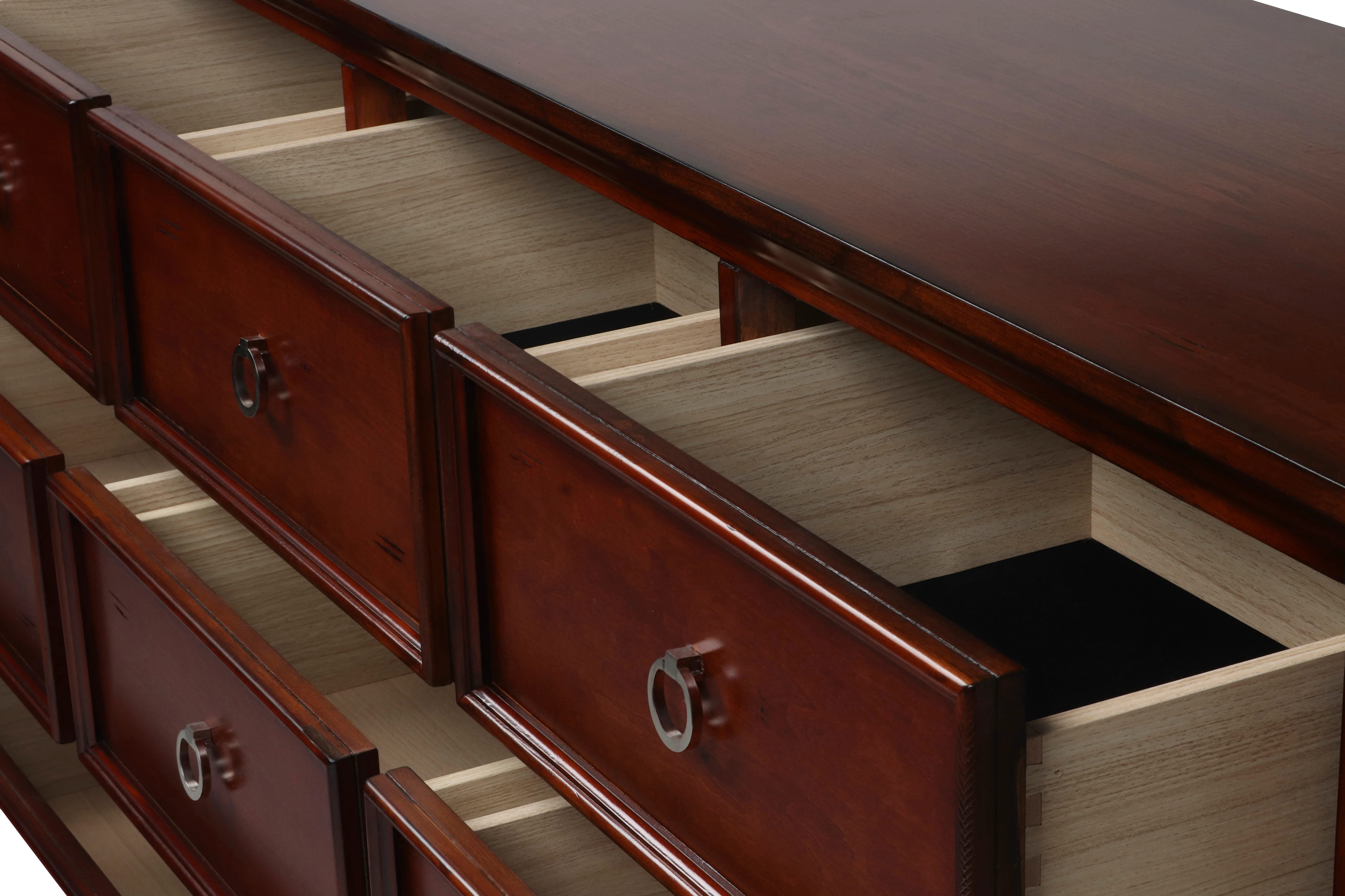 Tamarack Dresser- Brn Cherry - Image 5