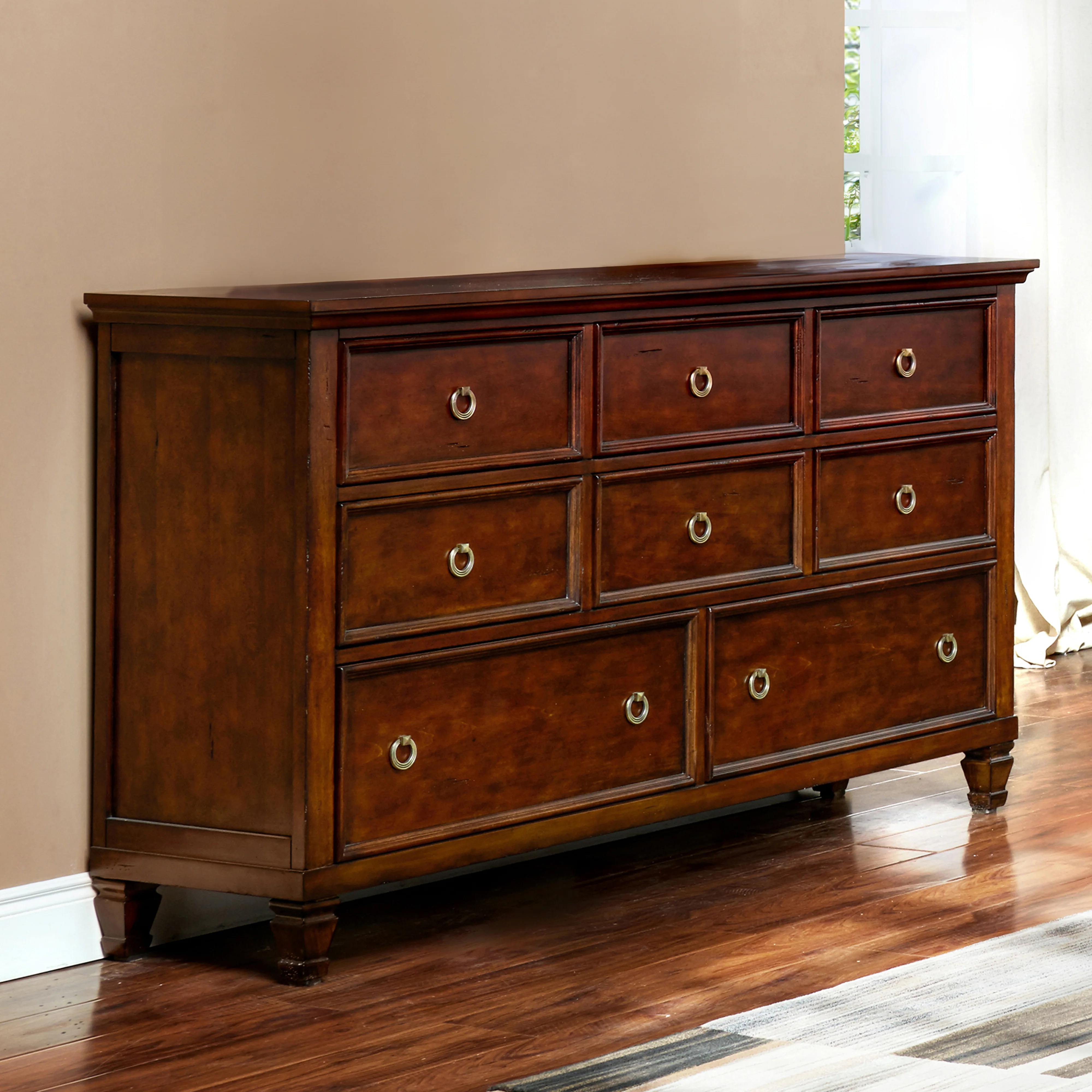 Tamarack Dresser- Brn Cherry - Image 8