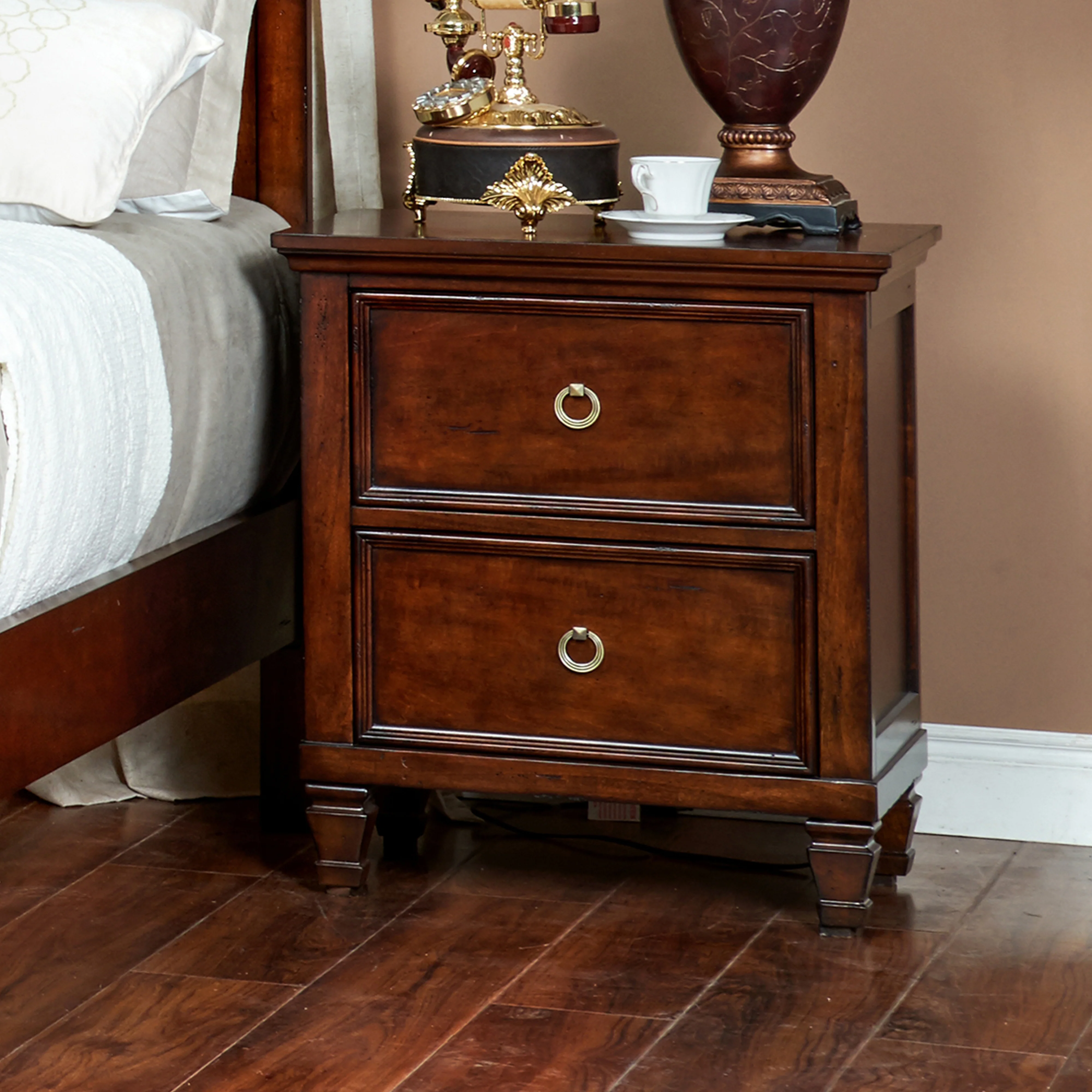 Tamarack Nightstand- Brn Cherry - Image 8