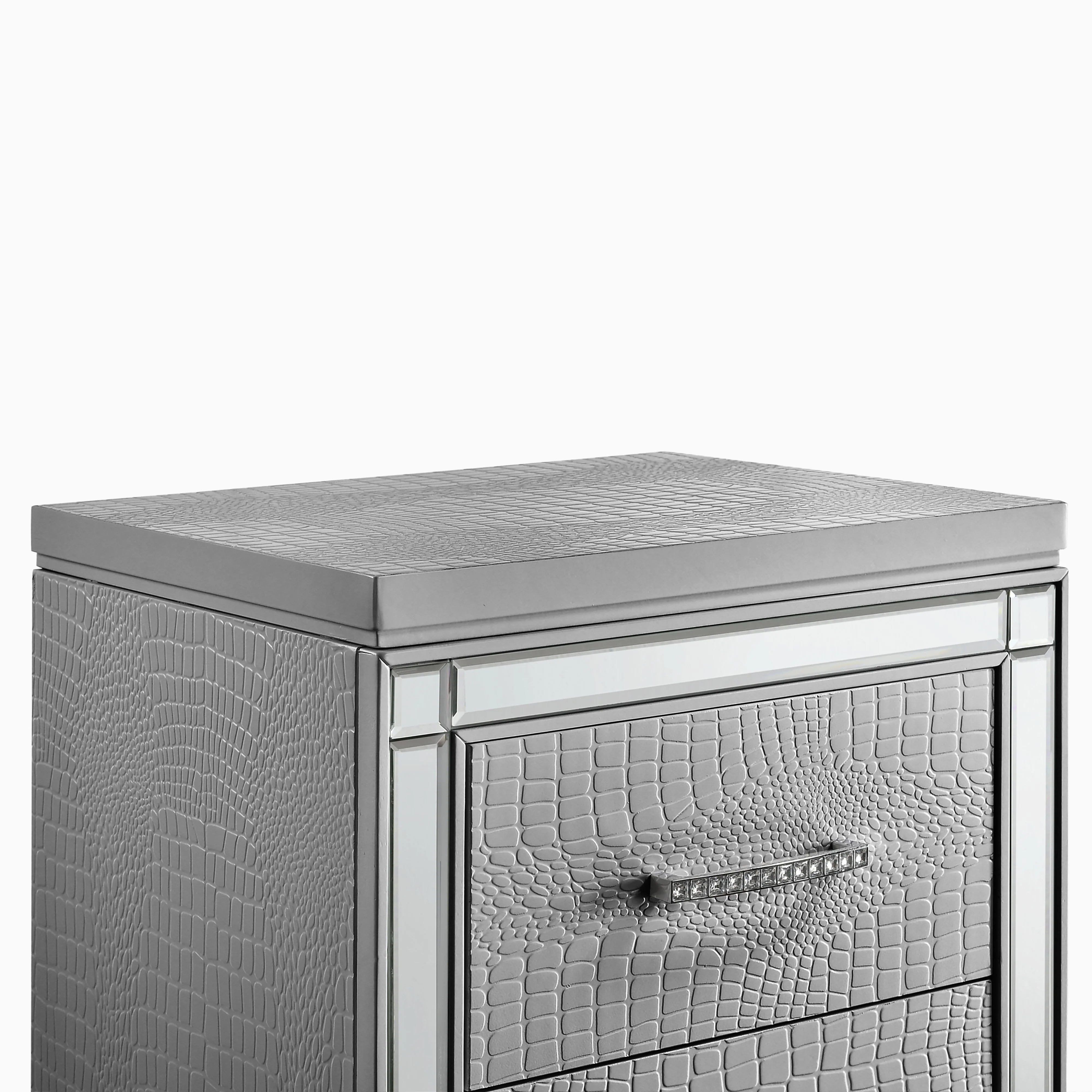 Valentino Nightstand-Silver - Image 5