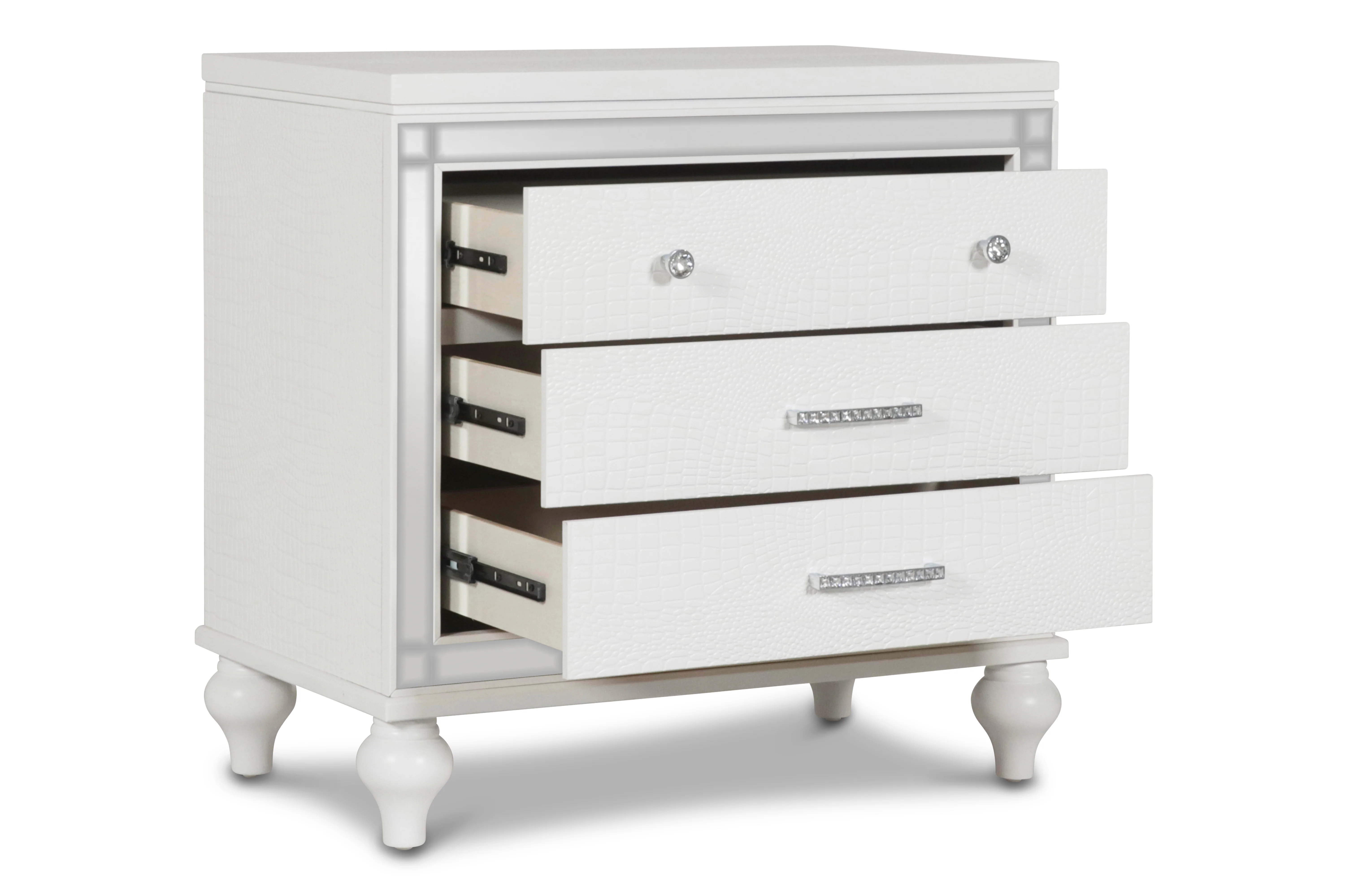 Valentino Nightstand-White - Image 3