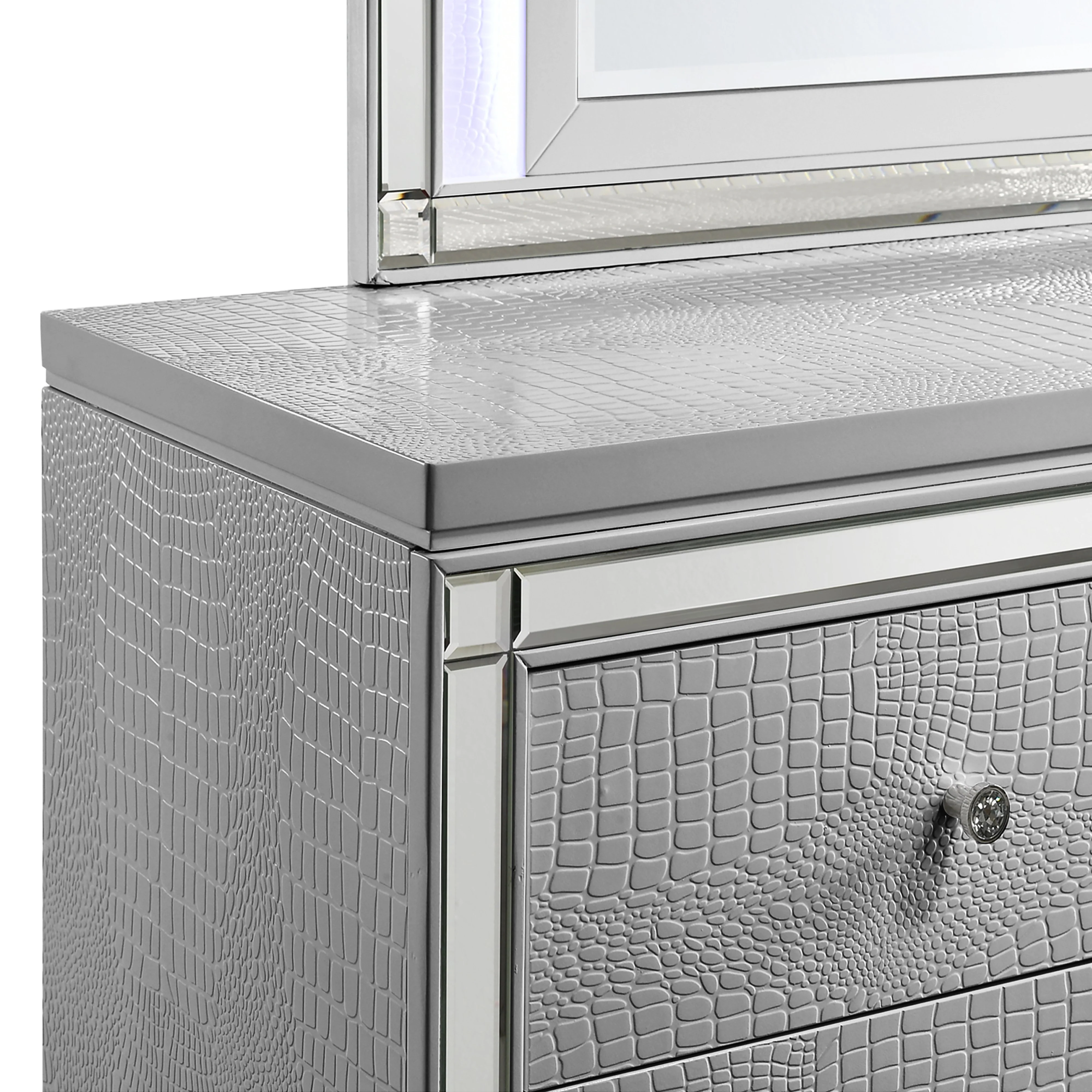 Valentino Lighted Mirror-Silver - Image 5