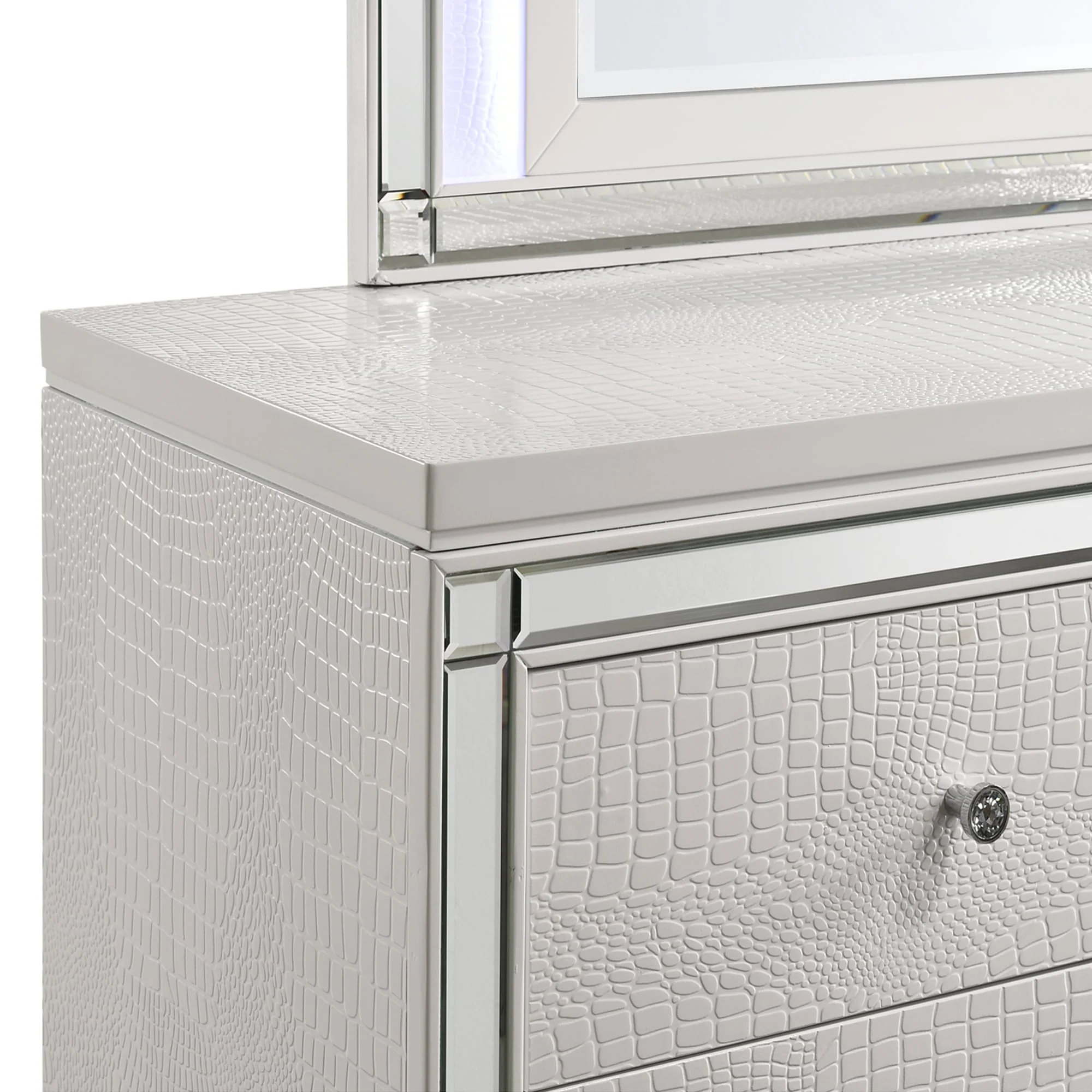 Valentino Lighted Mirror-White - Image 5