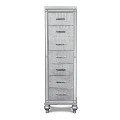 New Classic Furniture Valentino Lingerie Chest in Silver - Image 2