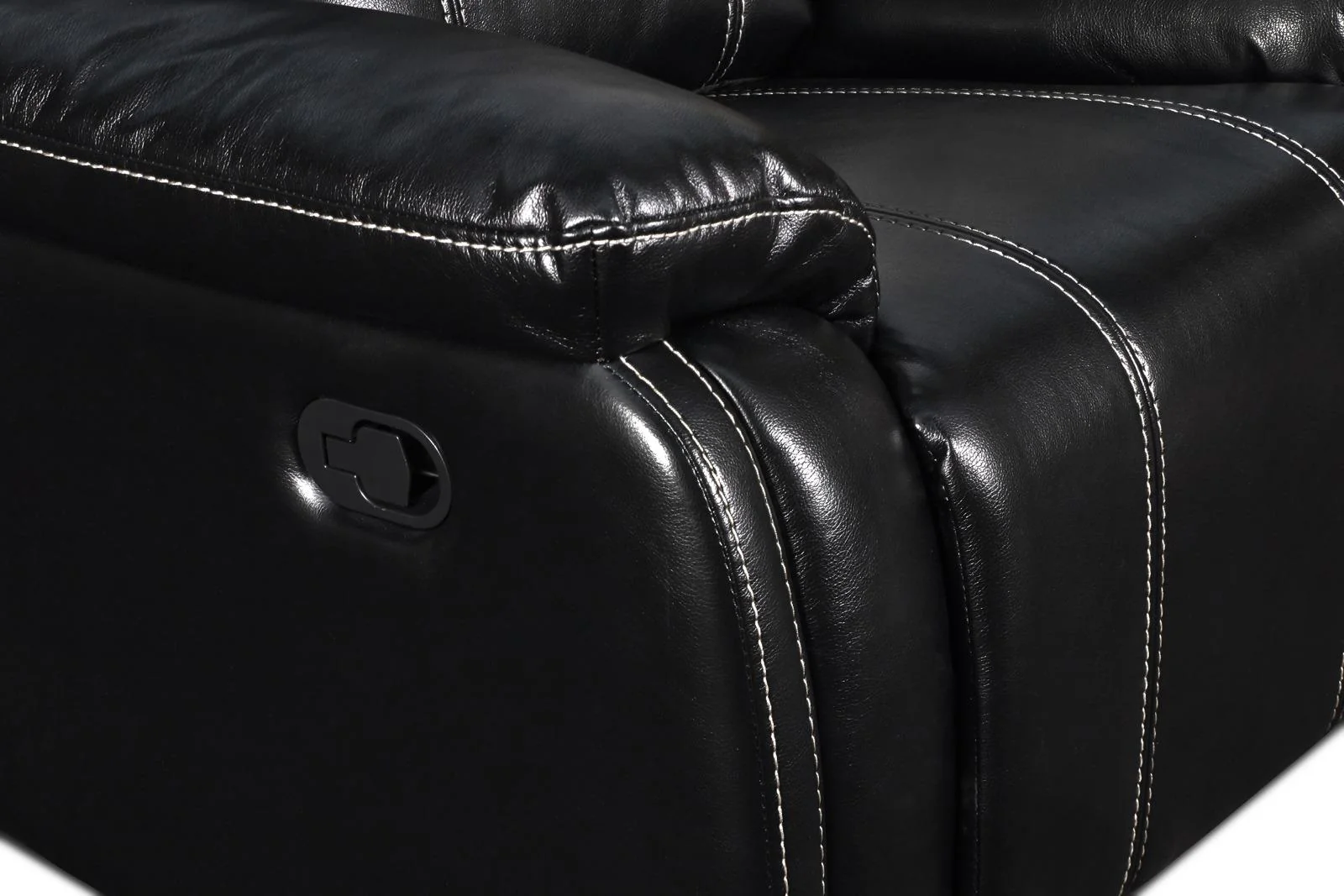 New Classic Fusion Swivel Glider Recliner in Black - Image 5
