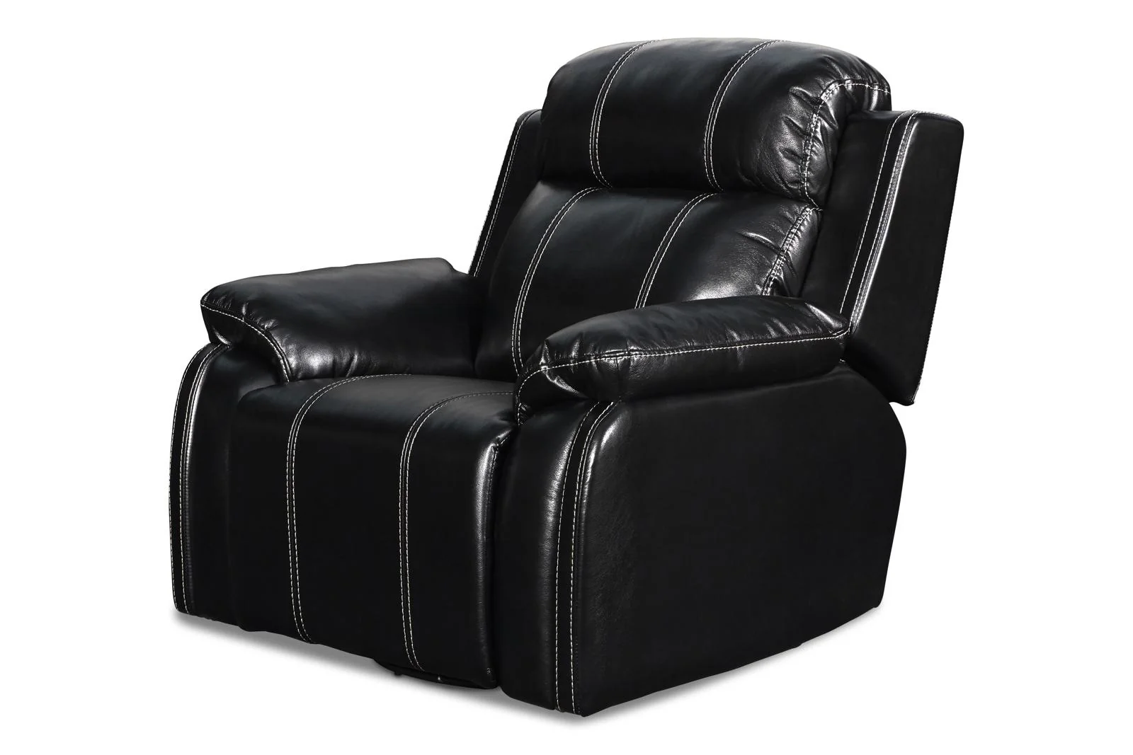 New Classic Fusion Swivel Glider Recliner with Power Foot Rest in Ebony - Image 2