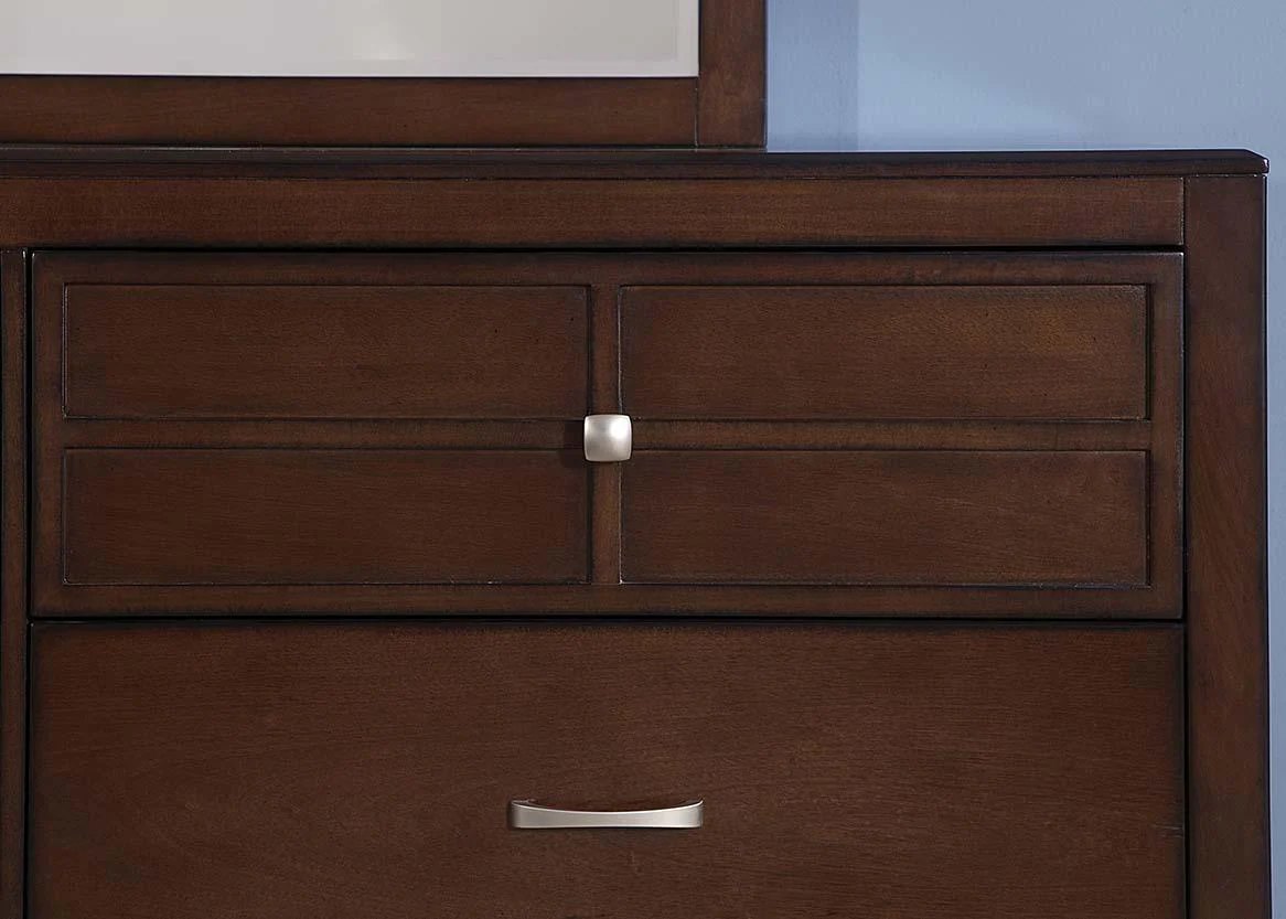 New Classic Kensington 6 Drawer Dresser in Burnished Cherry - Image 2