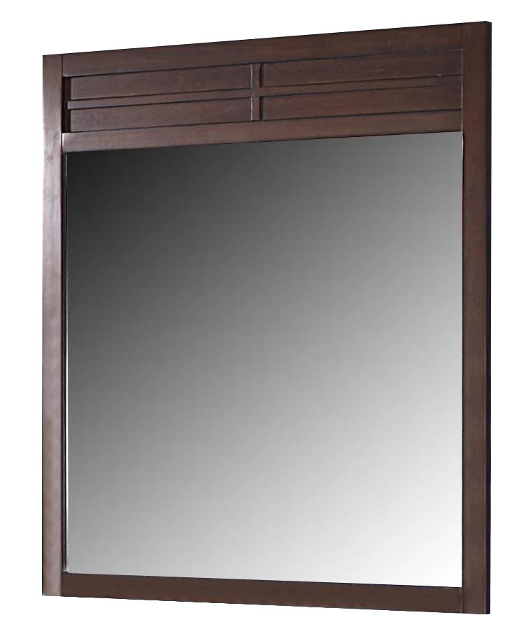New Classic Kensington Mirror in Burnished Cherry - Image 4