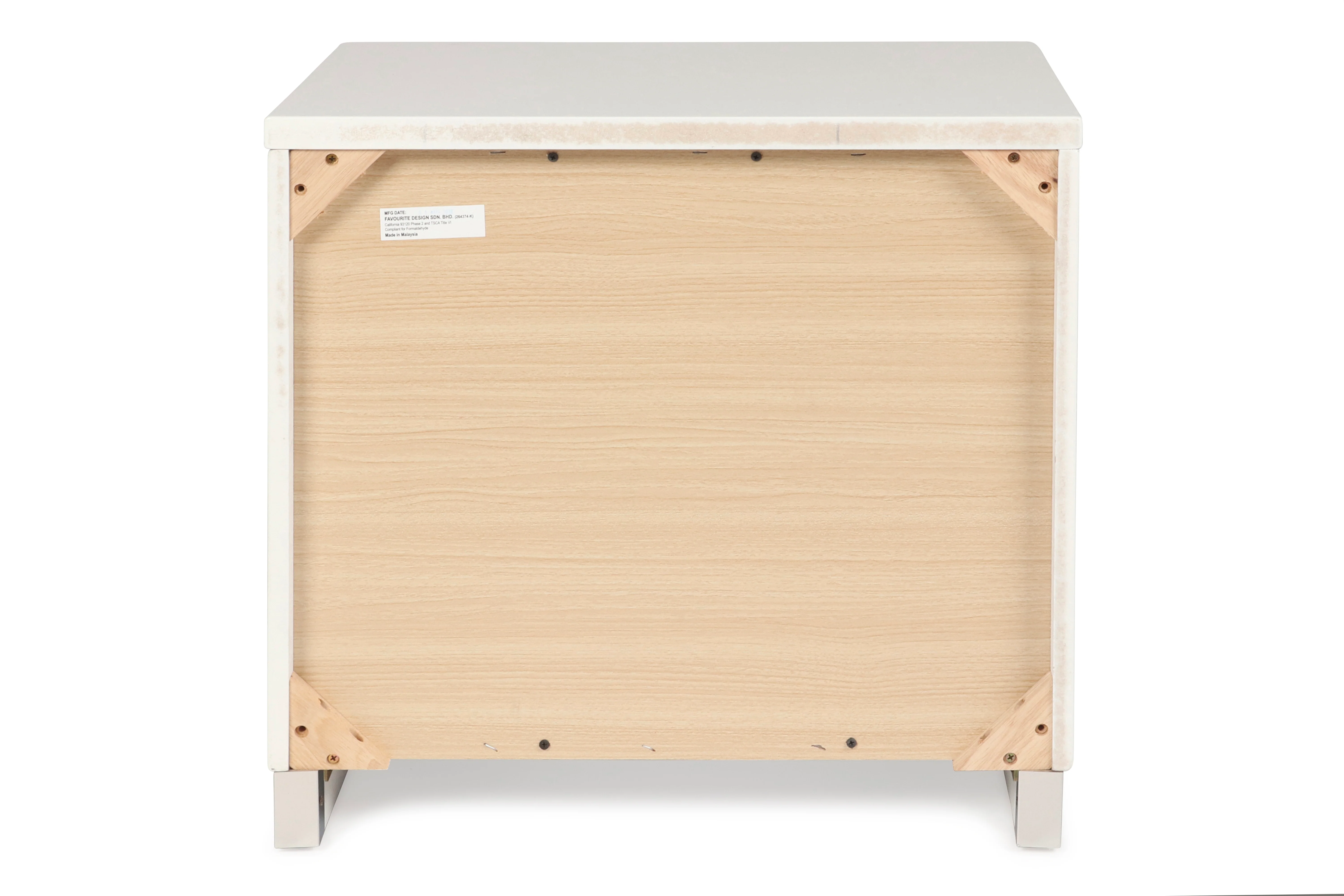 Sapphire Nightstand-White - Image 7