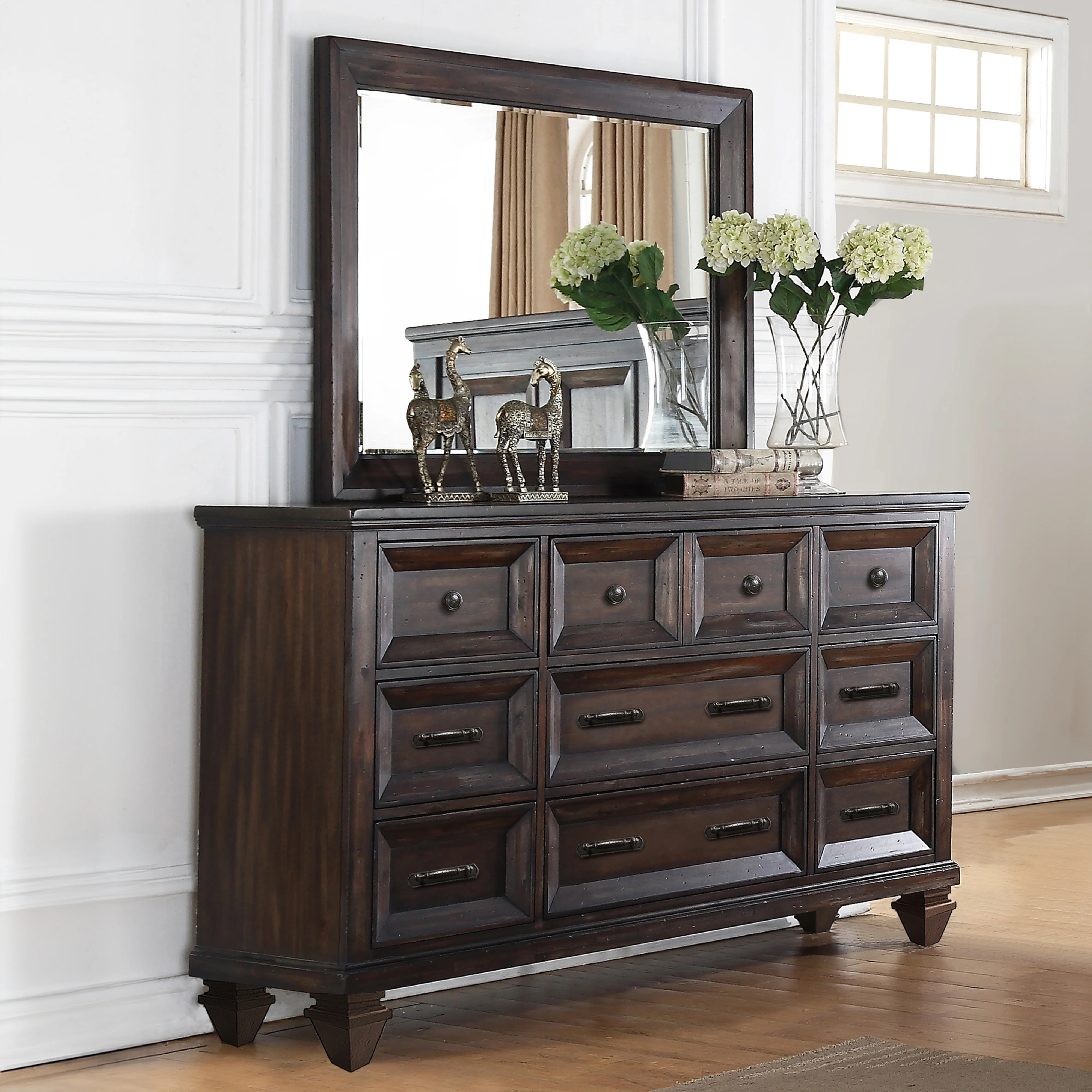 Sevilla Mirror-Walnut - Image 9
