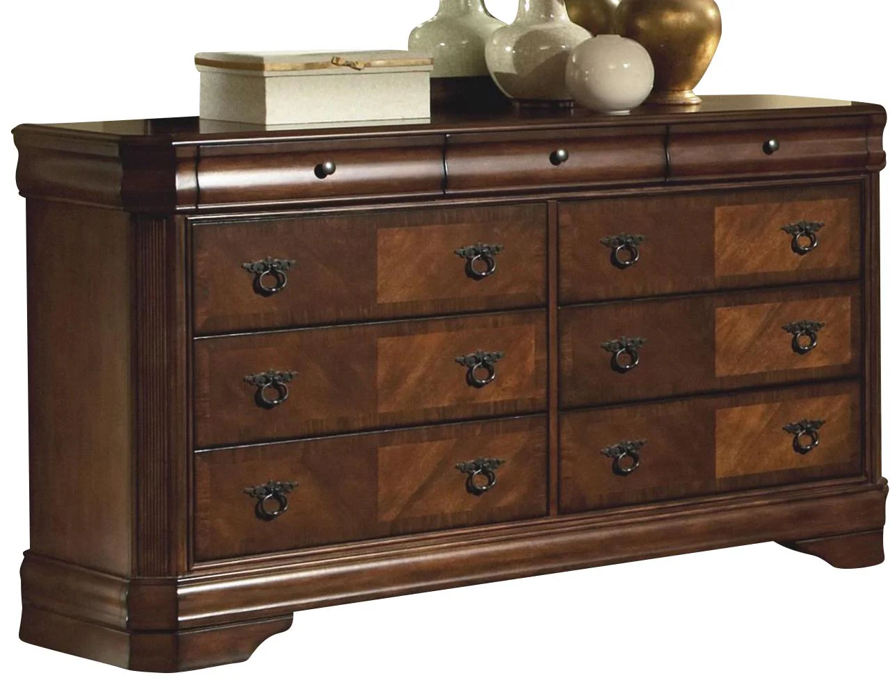 New Classic Sheridan Dresser in Burnished Cherry - Image 3
