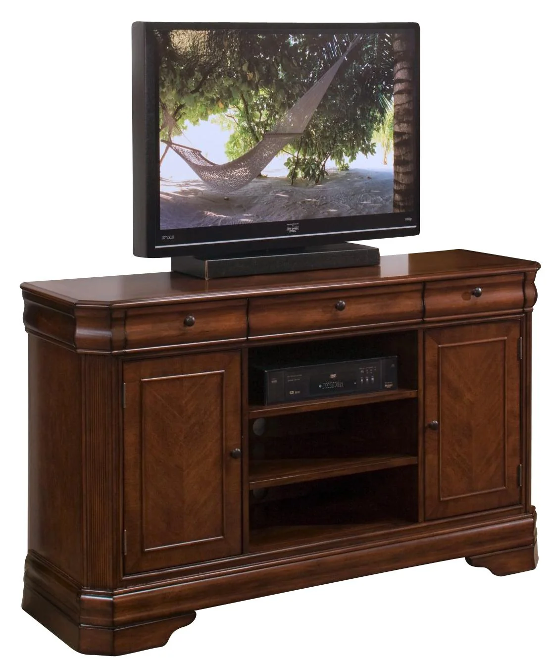New Classic Sheridan Entertainment Console/Server in Burnished Cherry - Image 2