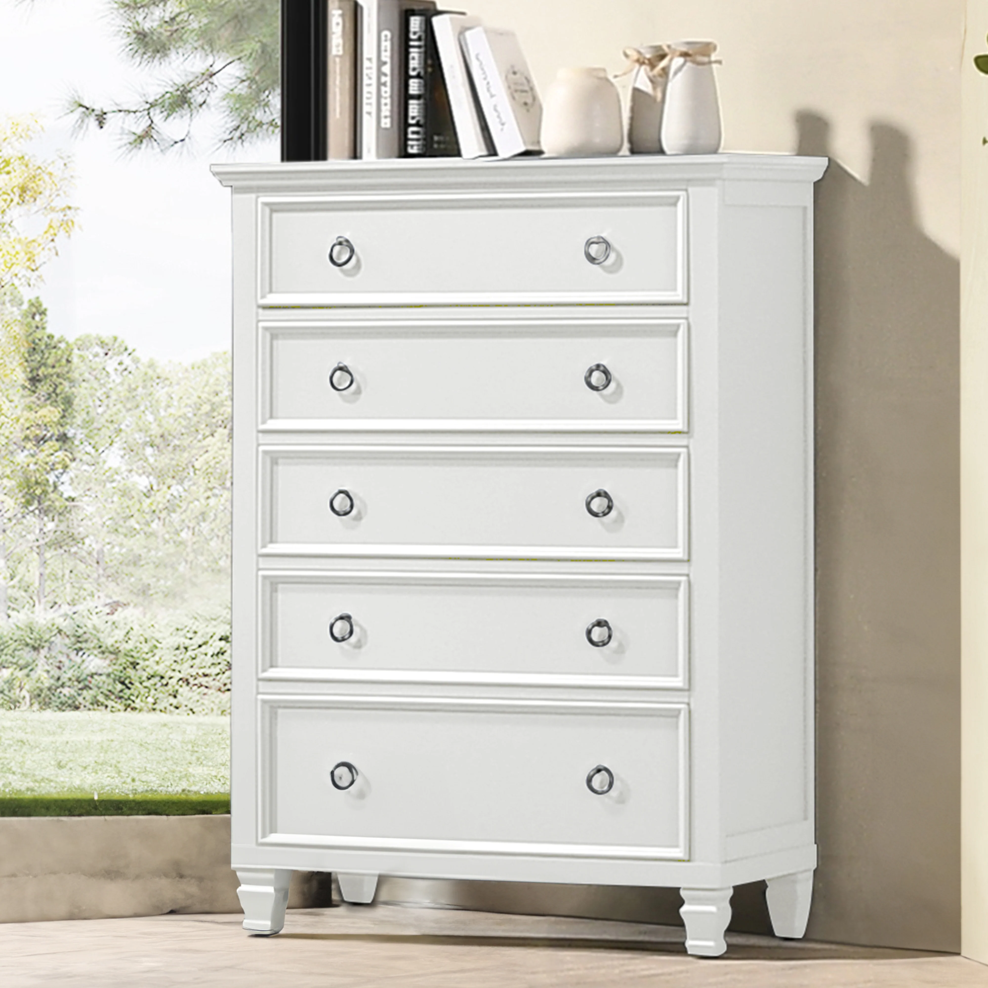 Tamarack Chest- White - Image 5