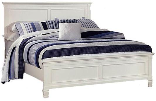 New Classic Tamarack California King Panel Bed in White - Image 3