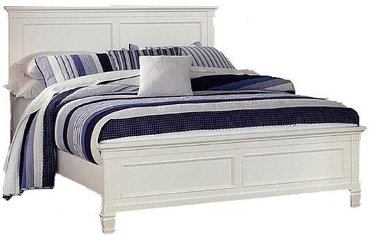New Classic Tamarack Queen Panel Bed in White - Image 3