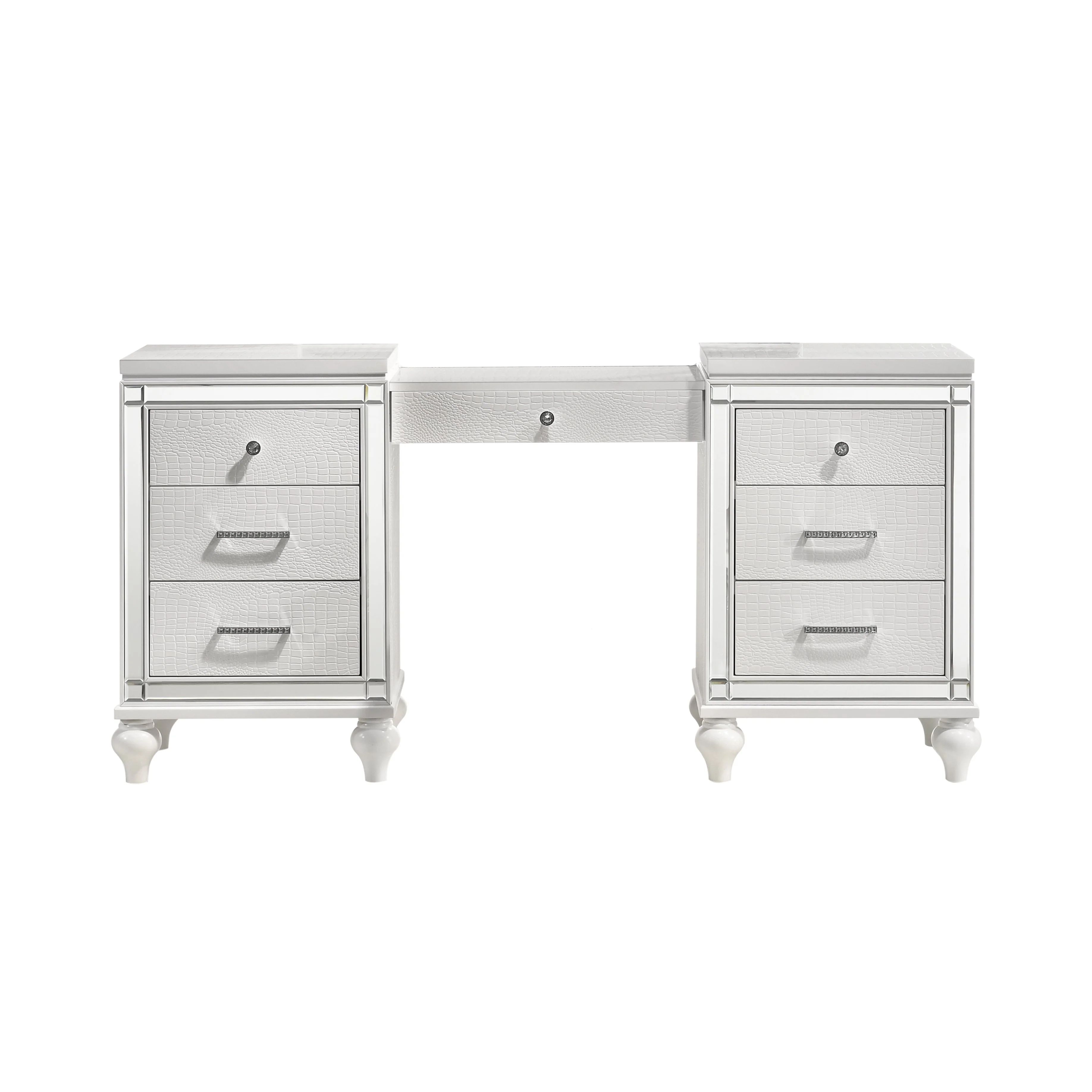 Valentino Dressing Table-White - Image 2