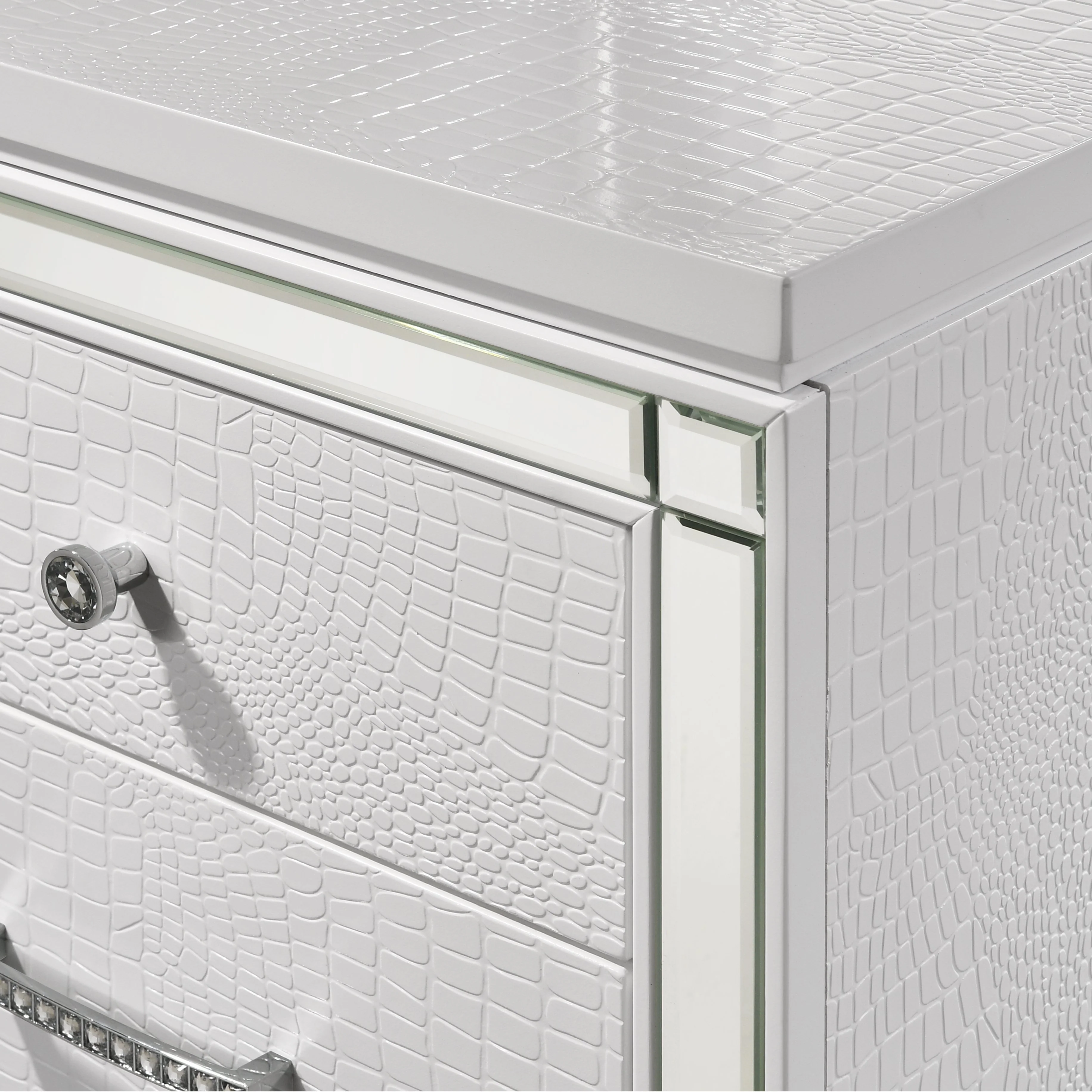 Valentino Dressing Table-White - Image 6
