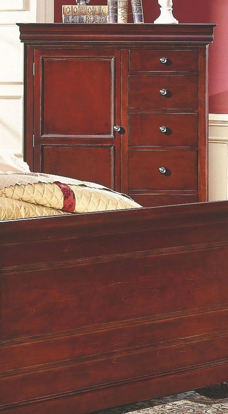 New Classic Versaille Door Chest in Bordeaux - Image 2