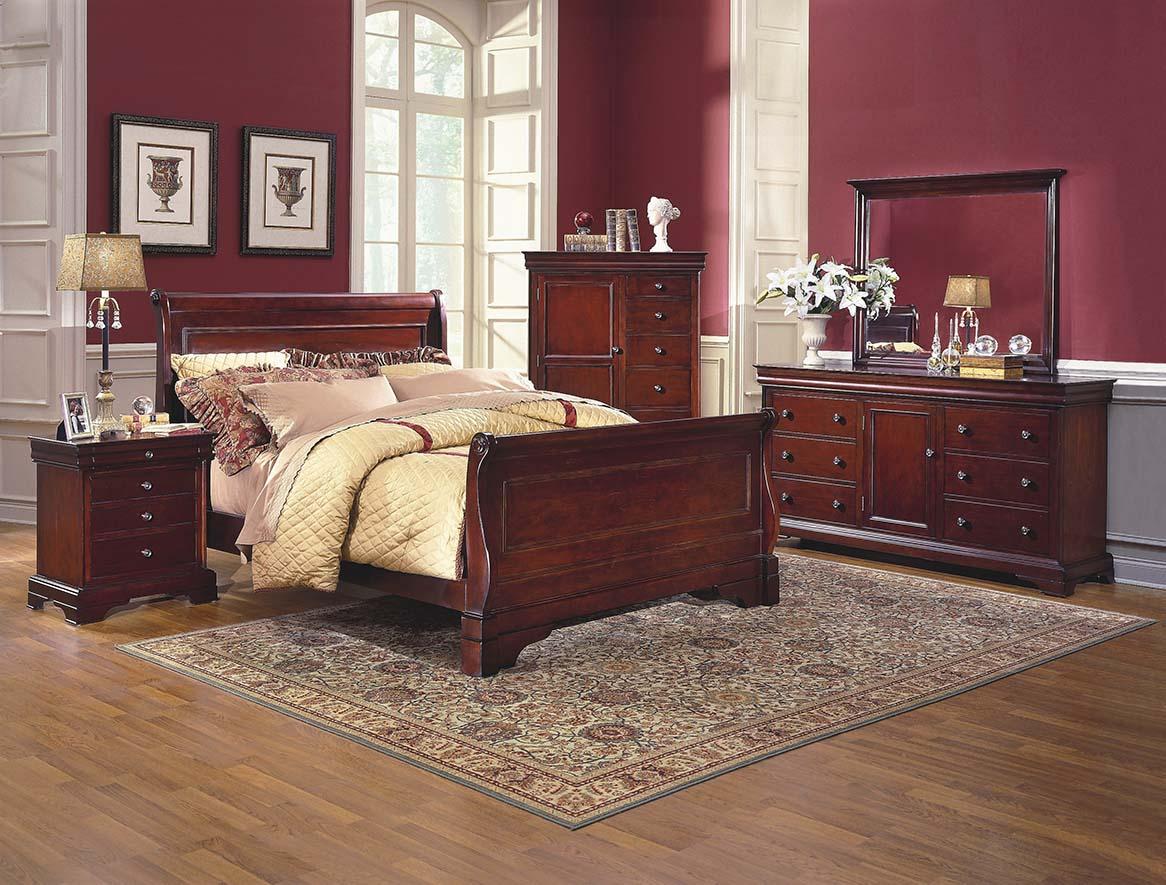 New Classic Versaille Door Chest in Bordeaux - Image 3