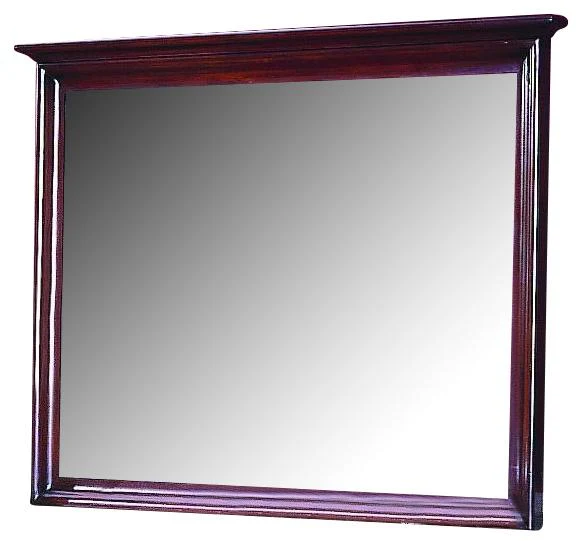 New Classic Versaille Landscape Mirror in Bordeaux - Image 3