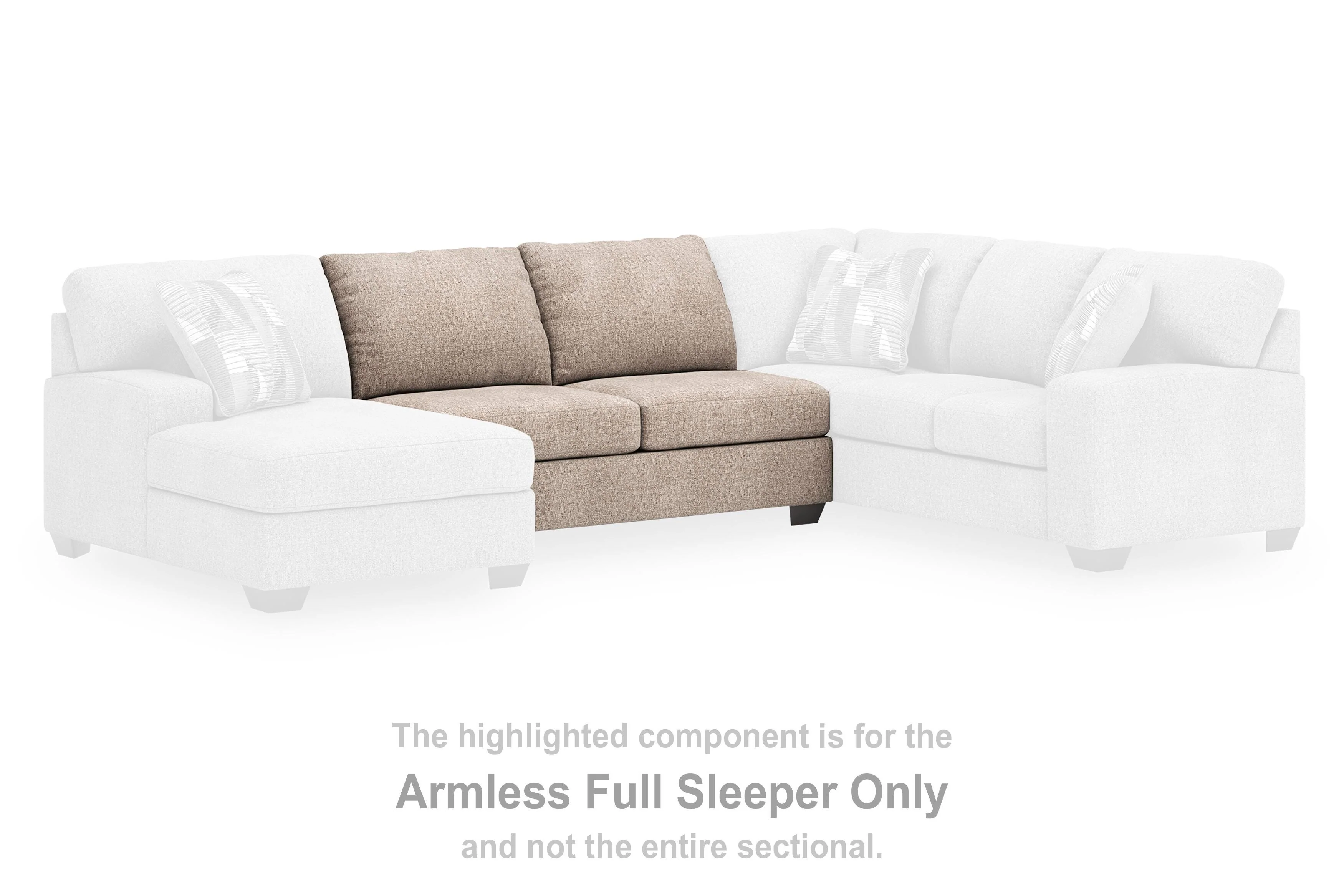 Newellen Sleeper Sectional with Chaise - Image 23