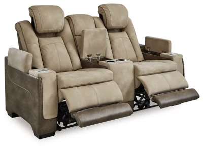 Next-Gen DuraPella Power Reclining Loveseat with Console - Image 32