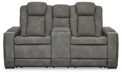 Next-Gen DuraPella Power Reclining Loveseat with Console - Image 45