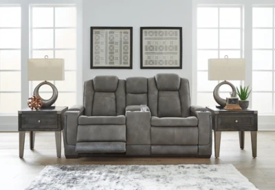 Next-Gen DuraPella Power Reclining Loveseat with Console - Image 46
