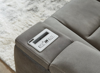 Next-Gen DuraPella Power Reclining Loveseat with Console - Image 57