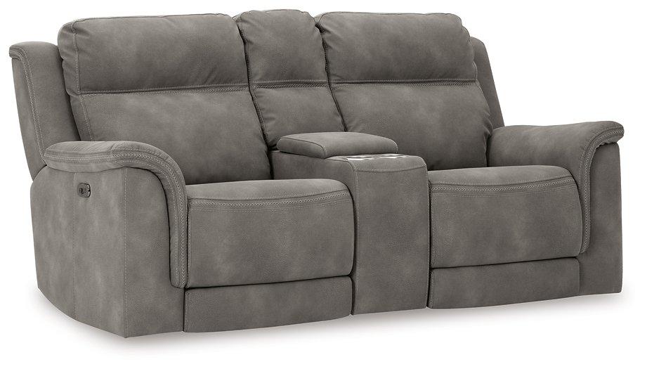 Next-Gen DuraPella Power Reclining Loveseat with Console - Image 14