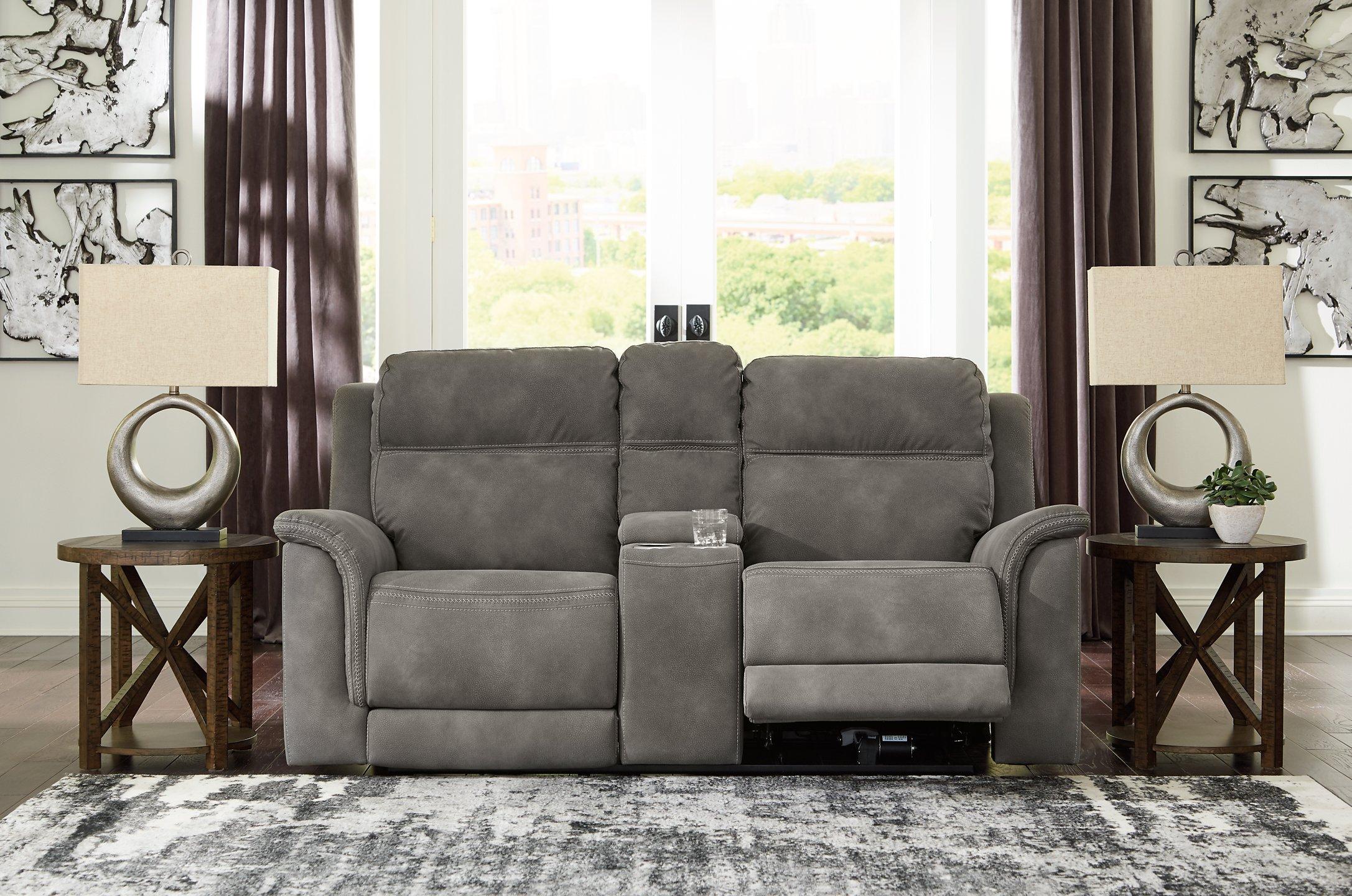 Next-Gen DuraPella Power Reclining Loveseat with Console - Image 15