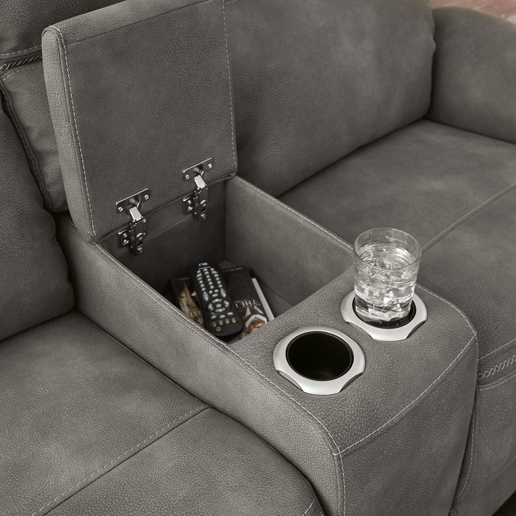 Next-Gen DuraPella Power Reclining Loveseat with Console - Image 21