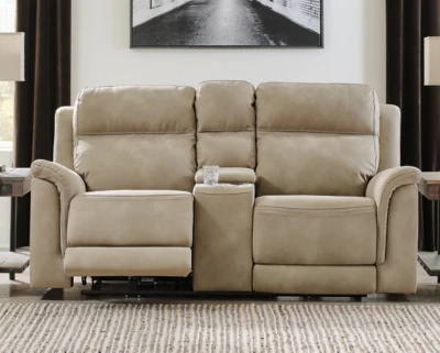 Next-Gen DuraPella Power Reclining Loveseat with Console - Image 6