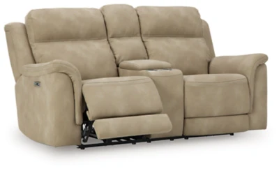 Next-Gen DuraPella Power Reclining Loveseat with Console - Image 7