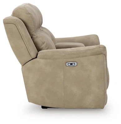 Next-Gen DuraPella Power Reclining Loveseat with Console - Image 9