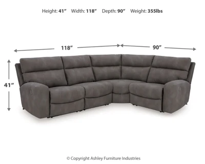 Next-Gen DuraPella Power Reclining Sectional - Image 24
