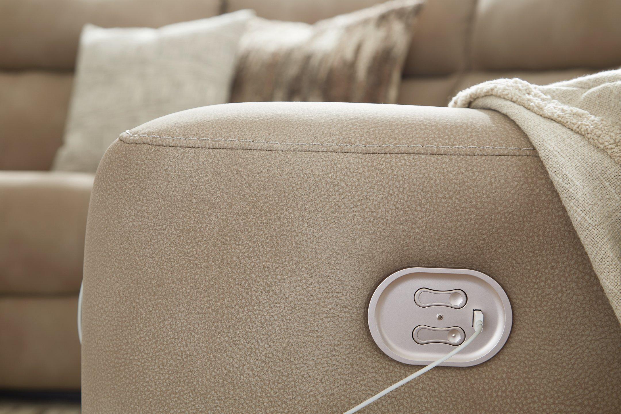 Next-Gen DuraPella Power Reclining Sectional Loveseat - Image 11