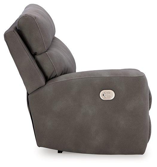 Next-Gen DuraPella Power Reclining Sectional Loveseat with Console - Image 14